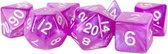 Dobbelsteen - Tiny 10mm (klein) dice Purple dobbelstenen voor o.a. Dungeons & Dragons