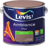 Levis Ambiance Muurverf - Extra Mat - Chocolade - 2.5L