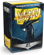 100 pochettes Dragon Shield MATTE Jet Cartes de taille standard