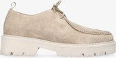 Tango Bee Bold 38 Veterschoenen - Dames - Beige - Maat 39