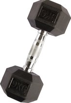 Dumbbell - VirtuFit Hexa dumbbell Pro - Gewichten - 9 kg - Per stuk