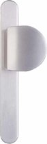 HvN N740 op 6011 Deur duwer op Buitenschild zilver PC92
