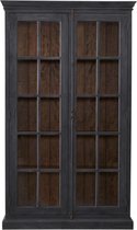 HSM Collection - Vitrinekast Durham - worn black/vintage