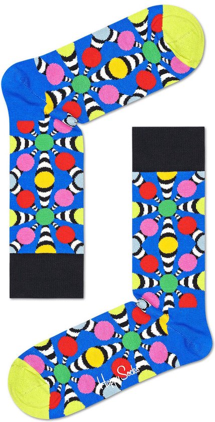 Happy Socks - Illusion Big Dots - Heren - Maat 41-46 -