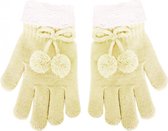 Handschoenen Dames - Handschoenen - Kerst - Winter - Kerst Cadeau - Geel