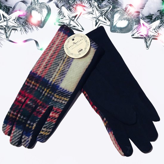 Winter handschoenen Classique van BellaBelga zwart &