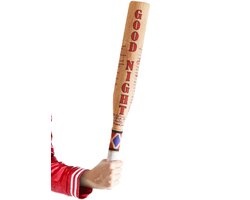 FUNIDELIA Harley Quinn Knuppel voor vrouwen - Rood