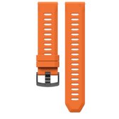 Coros Apex 46mm Silicone Band Orange - Horlogebandje