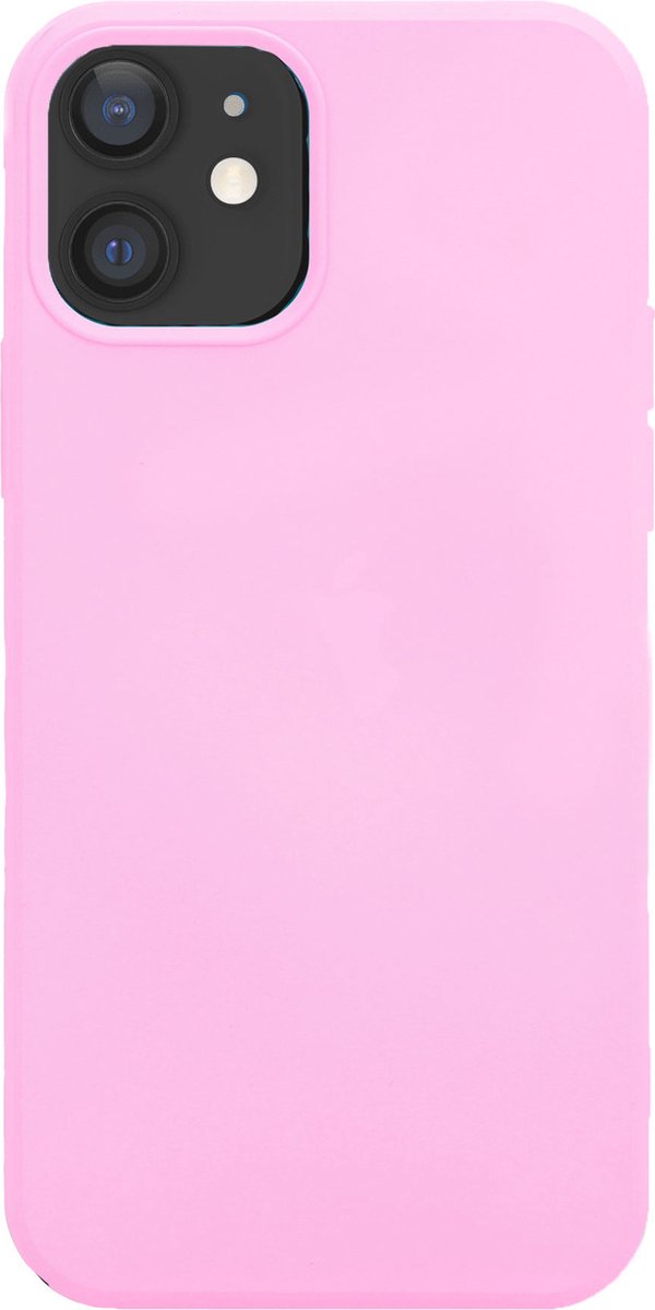 Ceezs Pantone siliconen hoesje geschikt voor Apple iPhone 11 - roze