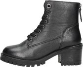 SUB55 Dames veterschoenen Veterschoenen Hak - zwart - Maat 36