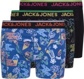 Jack & Jones jongens boxershort 3-pack - Vibrant Yellow - 140