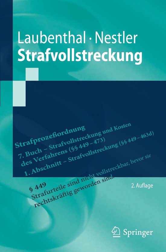 Social Science and Law (German Language) - Strafvollstreckun ... - cover