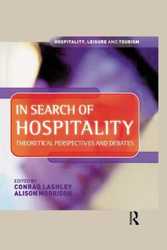 In Search of Hospitality - cover