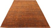 Vintage Patchwork Vloerkleed Marakesh - Oranje/koper-160 x 230 cm
