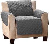 OZAIA Bescherming fauteuil CORINTHE - 165 x 179 cm - Donkergrijs L 179 cm x H 1 cm x D 165 cm