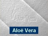 Aloe Vera - Caravan Tweepersoons Topmatras Nasa/Traagschuim 3D 10 CM - 140x190/10