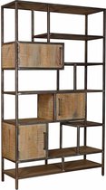 Industrieel Wandkast Ylitornio 120 x 202 cm