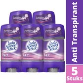 Lady Speed Stick Breath of Freshness Deodorant Gel Stick - 48H Anti Transpirant Deo Stick - Deodorant Vrouw Voordeelverpakking - 5 Stuk
