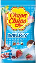 Chupa Chups Lollipops Milky Lollipops 1,440g Lot de 120