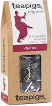 teapigs Chai Tea - 15 Tea Bags (6 doosjes van 15 zakjes - 90 zakjes totaal)