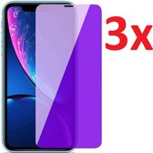 Anti Blue Light Tempered Glass Screen Protector Geschikt Voor Apple iPhone XS - Ultradun Gehard Glas - Optimale Display Bescherming - Volledige Dekking Screenprotector Met Blauw Licht Filter 