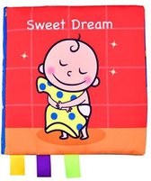 Baby speelgoed/kinderboekenweek/ sinterklaas/ kerstcadeau/Educatief Baby Speelgoed /Zacht Baby boek /Zacht Speelgoed/Speelgoed voor baby/ Speelgoed Voor Kinderen/baby boekje/ "sweet dreams "thema