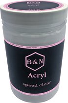 Acryl - speed clear - 500 gr | B&N - acrylpoeder