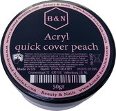 Acryl - quick cover peach - 50 gr | B&N - acrylpoeder