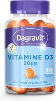 Dagravit Vitamine D3 20 mcg gummies - Vitaminen - 60 stuks