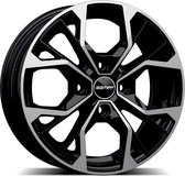 Velgen GMP Italia MATISSE Black Diamond 7.5X18 5X112 ET50 NB57.1 Audi VW Skoda Seat 18 inch