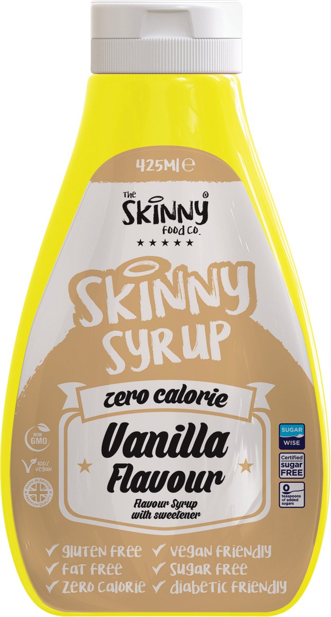 Skinny Foods Skinny Syrup (425ml) Vanilla - Functionele voeding - Sauzen/Siropen