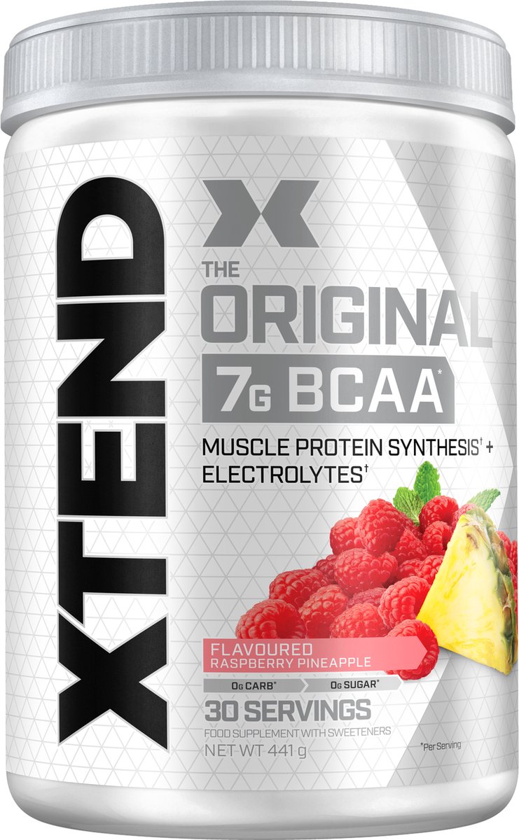 Goedkoopste Xtend BCAA 30servings Raspberry Pineapple