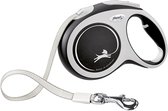 Flexi Rollijn New Comfort Tape L 5 m - Hondenriem - Zwart
