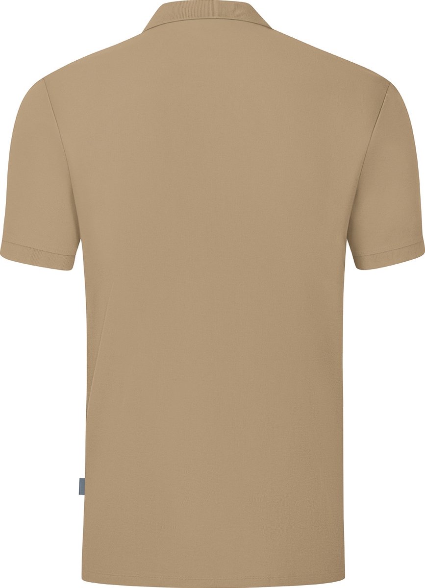 Jako Organic Polo Heren - Zand | Maat: M