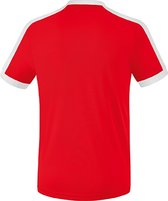 Erima Retro Star Shirt Korte Mouw Kinderen - Rood / Wit | Maat: 140