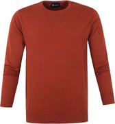 Suitable - Respect Oini Pullover O-hals Roest - Maat 3XL - Slim-fit