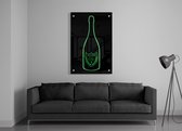 ✅Uniek Dom P x Kek Kunstwerk Acrylic 50x75 cm - groot - Print op Acrylic schilderij - CUSTOM WALL ART - DOM P - Dom Perignon - (Wanddecoratie woonkamer / slaapkamer / keuken / living room) - 