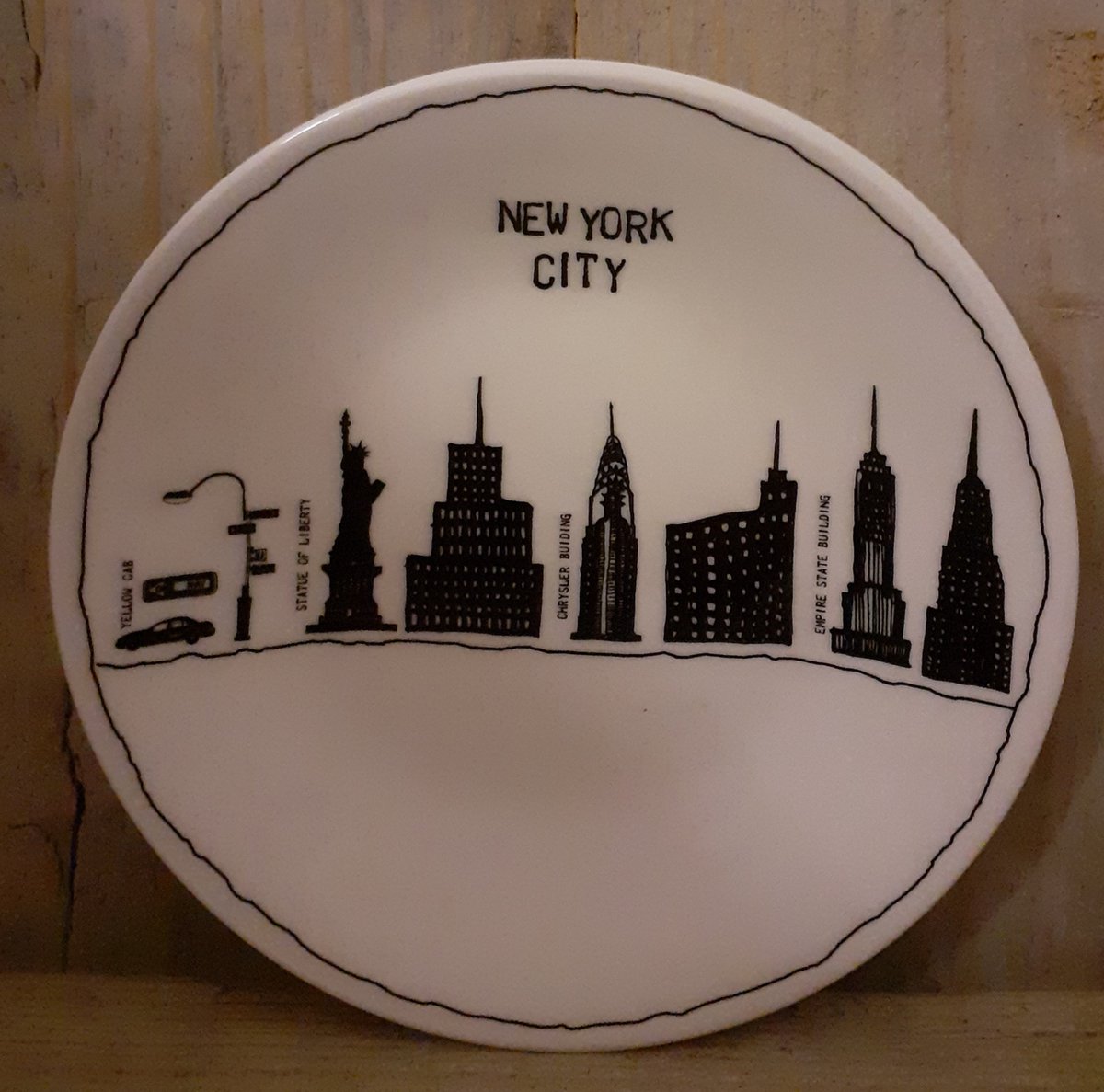 Het Mooiste Servies | Urban Daily petit four New York- set van 2