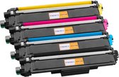 Brother TN-243 / Brother 243 XL Multipack compatible Toner cartridges geschikt voor Brother DCP-L3510CDW, DCP-L3550CDW, HL-L3230CDW, MFC-L3710CW, MFC-L3750CDW - InktDL - Toners - C