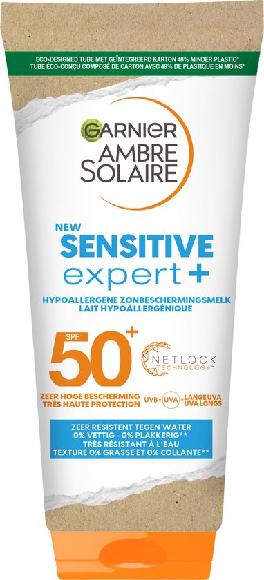 Ambre Solaire Sensitive Expert + Zonnebrandmelk SPF 50+ 200ml