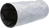 Trixie speeltunnel xxl stof grijs 85x35x35 cm