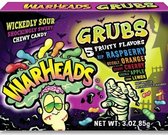 Warheads Grubs 3 Stuks