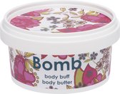 Bomb Cosmetics - Body Buff Whipped Shea - Body Butter - 210ml - Sheabutter - Vegan