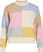 Object Trui Objgrinne Knit L/s Pullover 120 23038366 Begonia Pink Dames Maat - XL