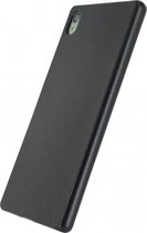 Sony Xperia Z3 Plus Hoesje - Xccess - Metallic Serie - Hardcase Backcover - Zwart - Hoesje Geschikt Voor Sony Xperia Z3 Plus