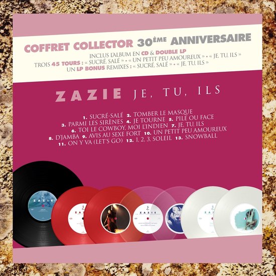 Je, Tu, Ils (CD), Zazie Muziek