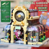 De Moc Botanische Tuin Met Led Verlichting Set. (2147stuks) compatible met LEGO.