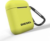 Diesel Silicone siliconen hoesje voor AirPods 1 en 2 - geel