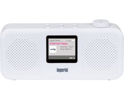 Imperial DABMAN 16 - DAB+ / FM Radio - Alarmfunctie - Batterijen & Netstroom - Wit