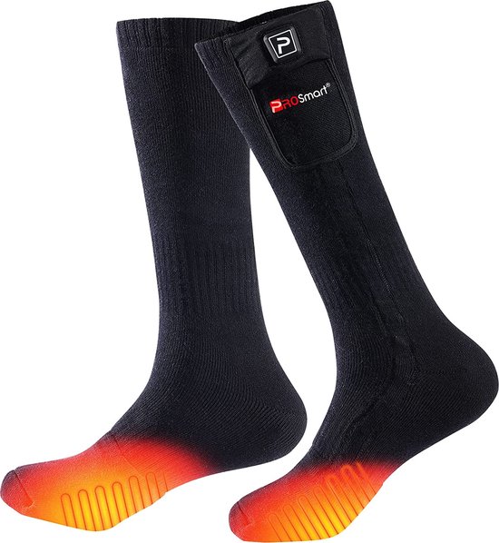 Ferdiiz, verwarmde sokken, 2 stuks, 5V/9000mAh accu, max. 18H, wol
